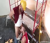 Gay construction workers