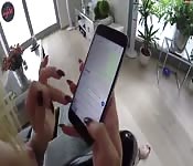 Sexy german in latex