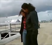 Sesso in pubblico per coppia turca