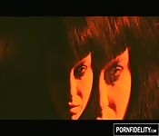 Sexy brunette taking BBC