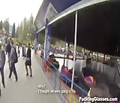 Porno in POV con una sconociuta