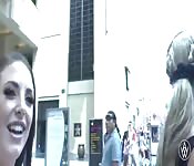 Pretty girls and a pretty hot threeway fuck