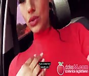 German babe fucking outdoors